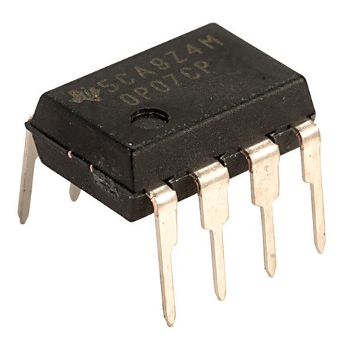 OP07 OP 07 OP07CP DIP 8 KIT COM 1 PEÇA AMPOP AMPLIFICADOR OPERACIONAL ...