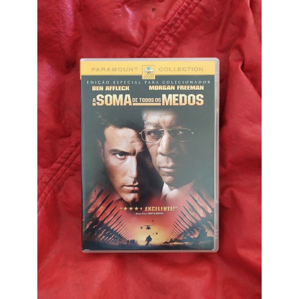 dvd a soma de todos os medos Ben affleck Shopee Brasil