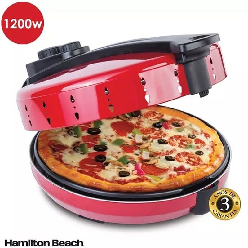 Forno De Pizza E Massas Elétrico Portátil Hamilton Beach