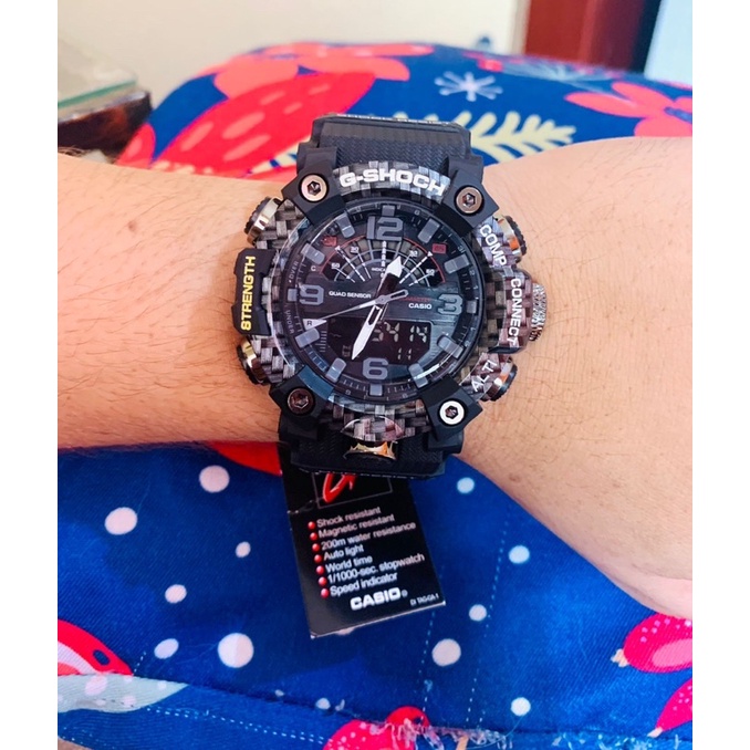 Comprar Relógio G-shock Mudmaster Speed Preto / Vermelho a prova dagua -  R$69,99 - Rélógios no Atacado