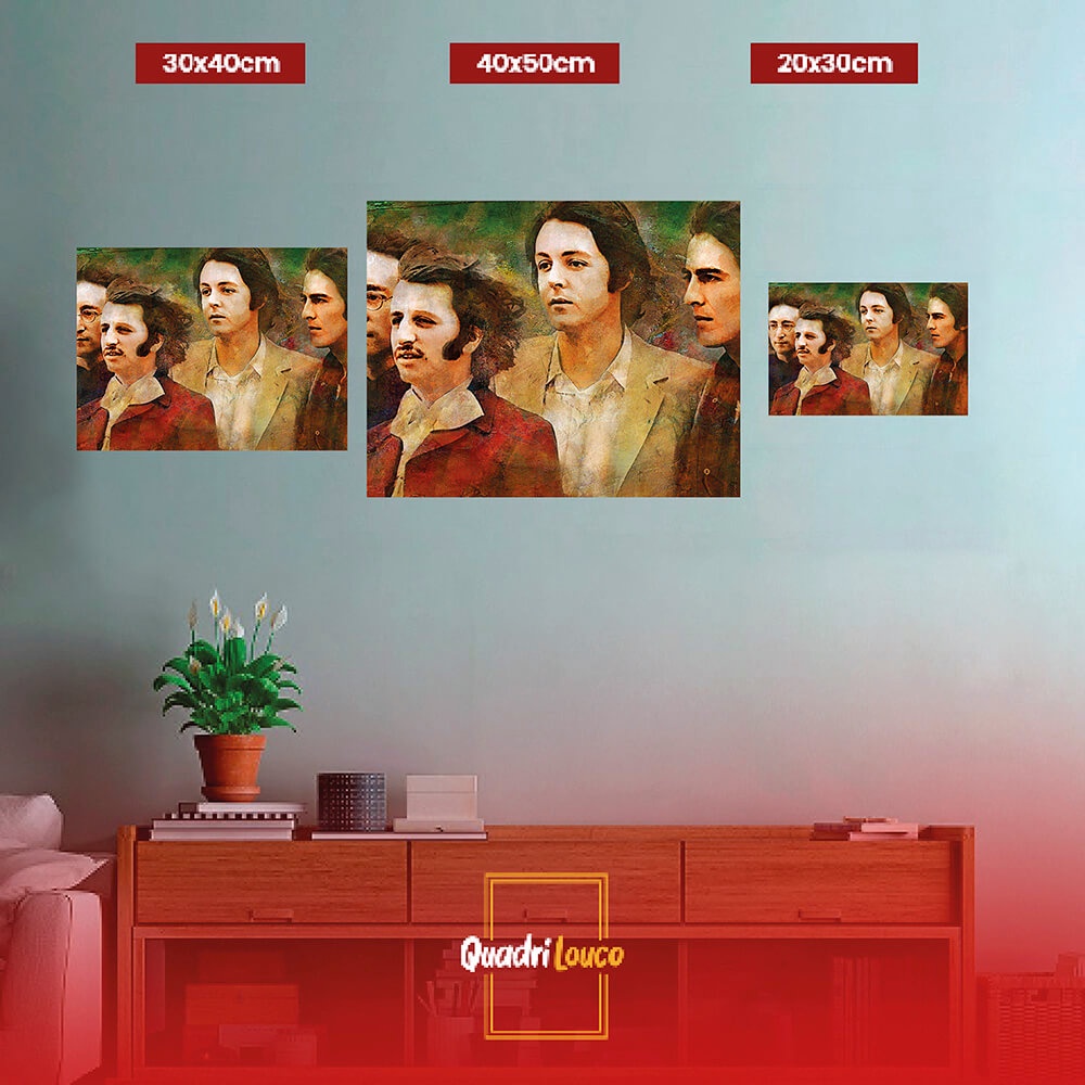 Quadro de The Beatles #03 | Shopee Brasil