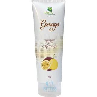 Gomage Esfoliante Corporal Hábito Cosméticos Maracujá Limpeza de Uso Diário