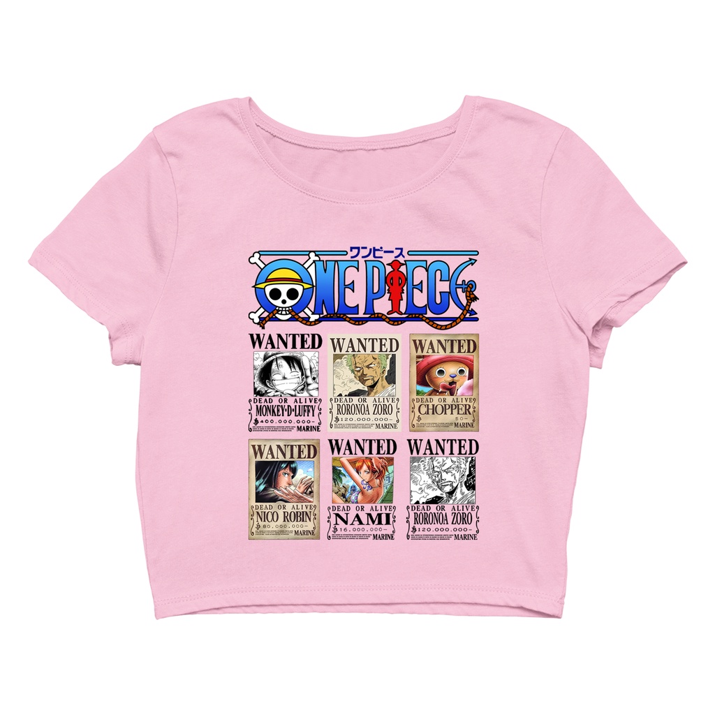 Camiseta Babylook Feminina Monkey D Luffy Gear 5 Mod 02