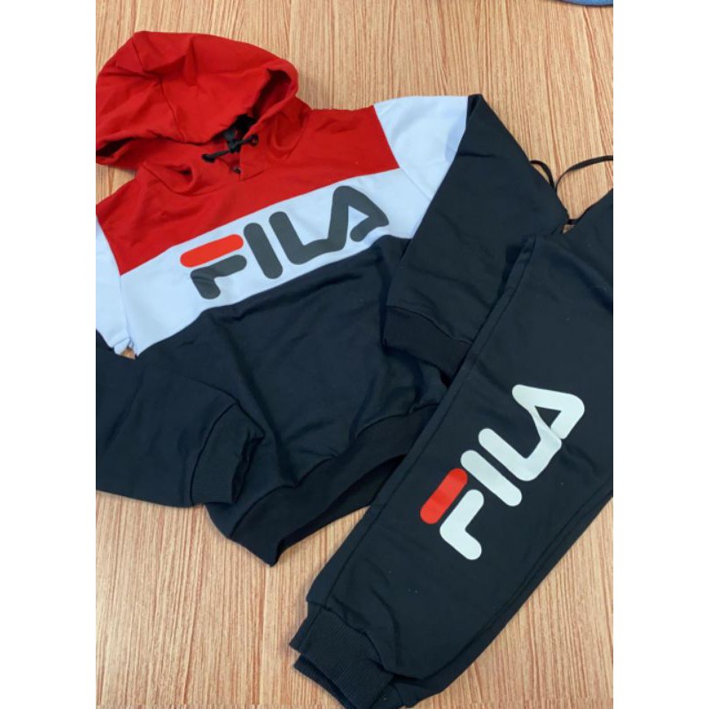 Conjunto de moletom cheap infantil fila