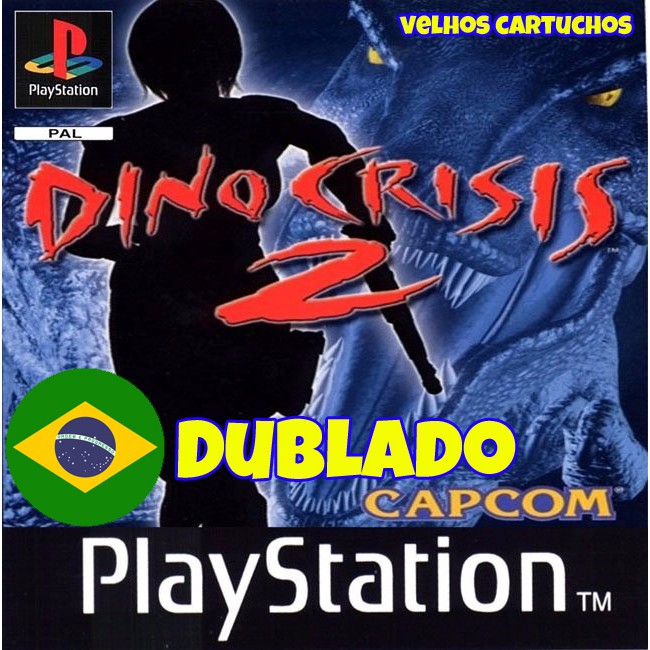 Jogo Dino Crisis 2 Dublado para Play 1