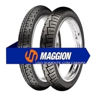 Par Pneus Para Honda Cg / Ybr 125 150 Titan Fan 90/90-18 + 275-18 Winner Novo Maggion
