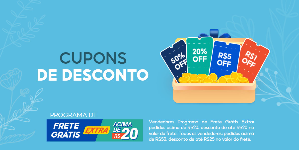 Cupons Diários  Shopee Brasil 2023