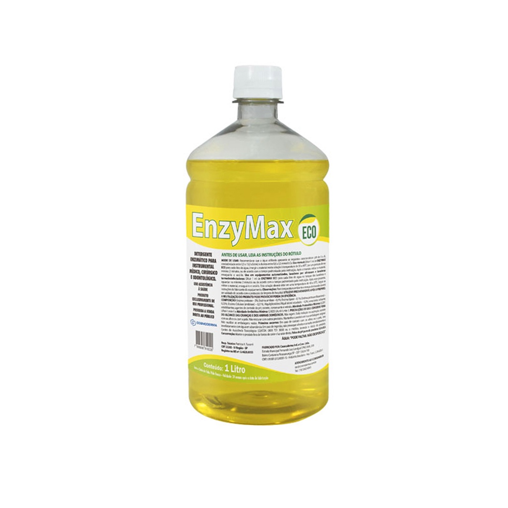 Detergente Enzimatico 5 Enzimas Enzymax Eco 1L Shopee Brasil