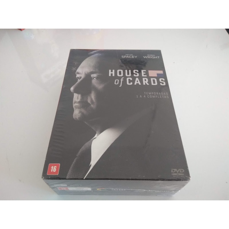 BOX HOUSE OF CARDS - COMPLETO ORIGINAL. LACRADO | Shopee Brasil