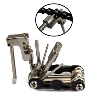 Kit Chave Ferramenta Canivete Conserto Reparo 12 Funções Bike Bicicleta MTB