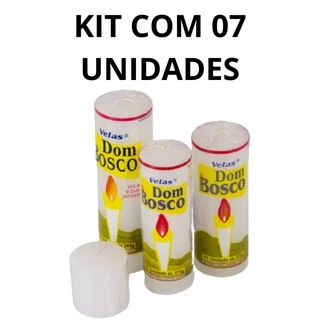 Vela Votiva 7 Dias Branca 7 unidades