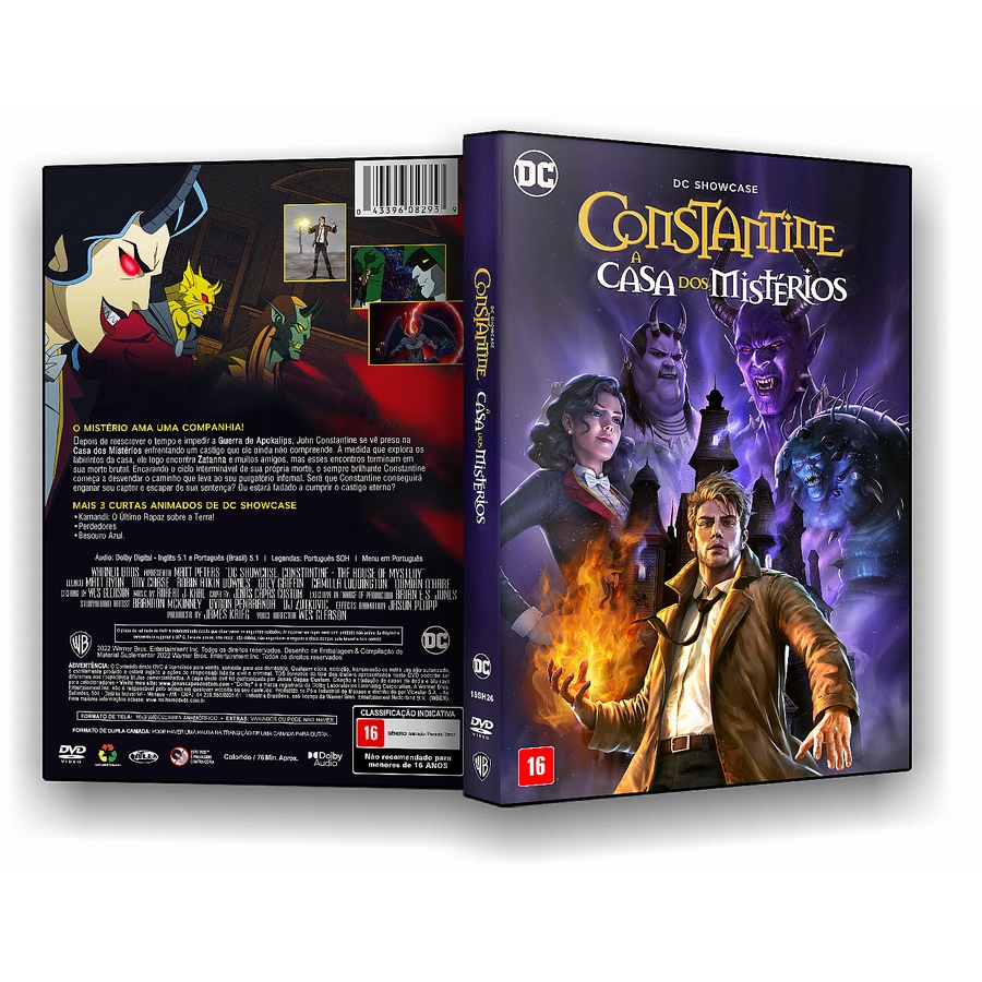 Dvd Constantine - A Casa Dos Mistérios (2022) | Shopee Brasil