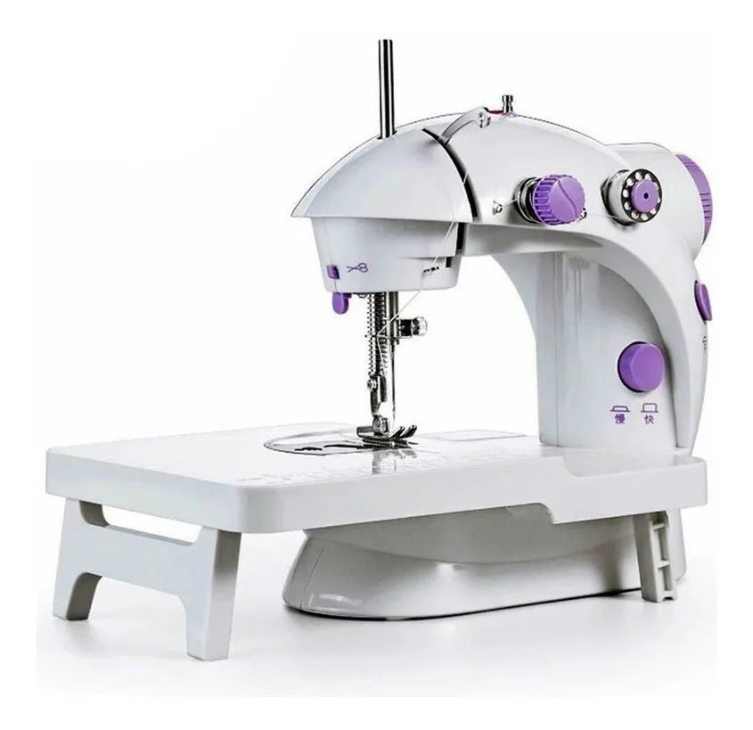 Mini Máquina De Costura Doméstica Portátil Compacta Bivolt | Shopee Brasil
