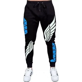 Calça Angelical Free Fire Moletom Unissex Jogger Slim Skinny em algodão