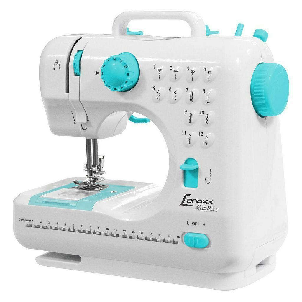Máquina De Costura Lenoxx Multi Points Psm101 Branca Bivolt