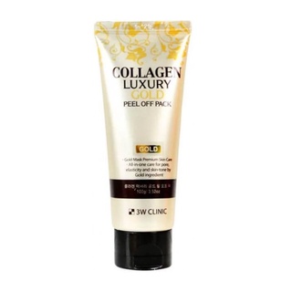 3w clinic collagen luxury gold peel off pack 100g