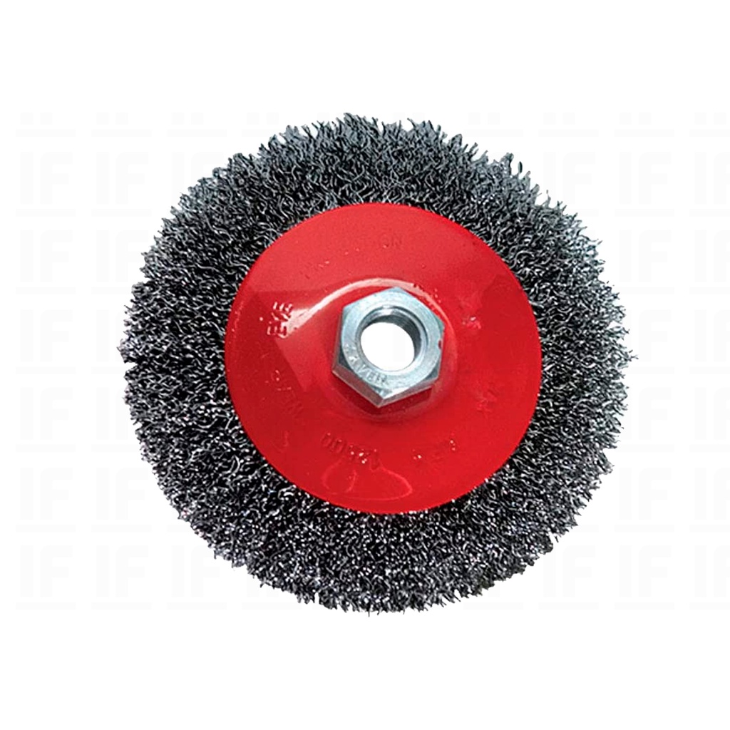 Imagem do produto Escova De Aço Circular Para Esmerilhadeira 4.1/2 Mtx