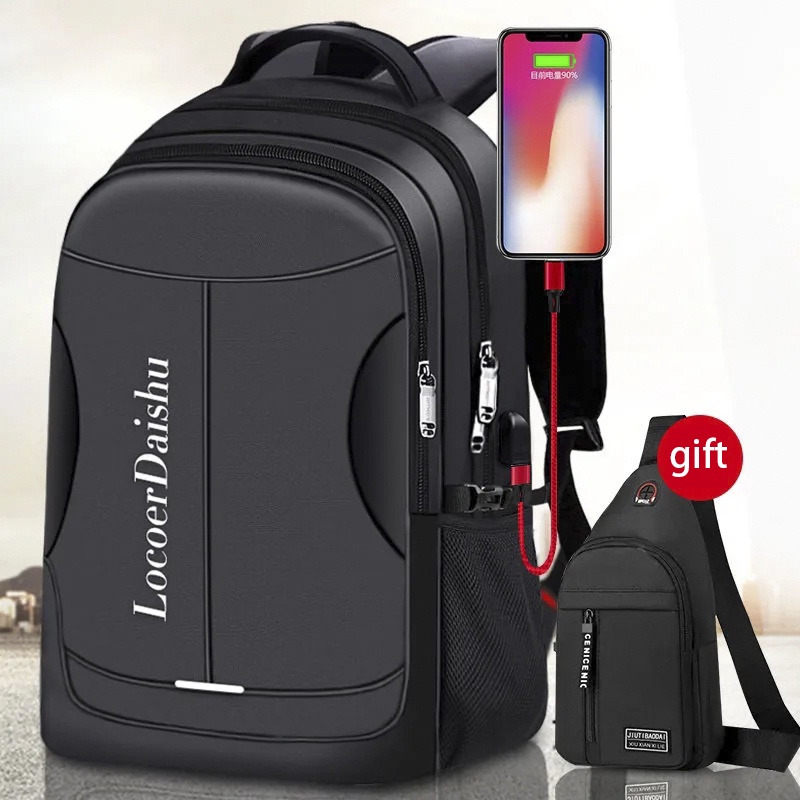 Mochila Viagem Grande Capacidade e Carregamento USB + Frete Grátis