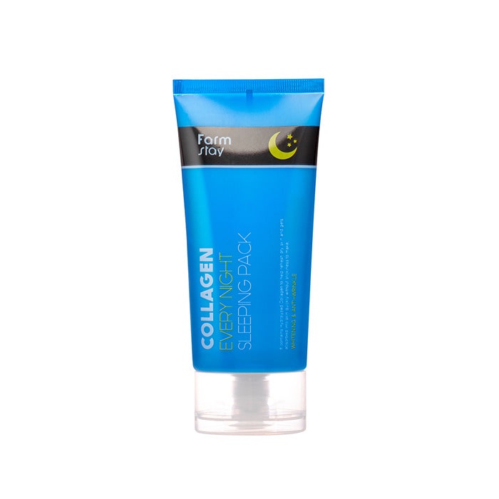 farmstay ceramide, hyaluronic acid, collagen every night sleeping pack ...