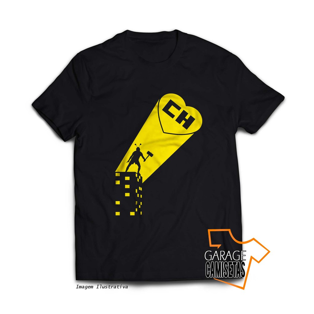 Camiseta Chapolin Colorado - Chaves - 100% Algodão