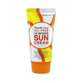 farmstay oil-free uv defence sun cream sun screen sun block SPF50+/PA+++ 70g
