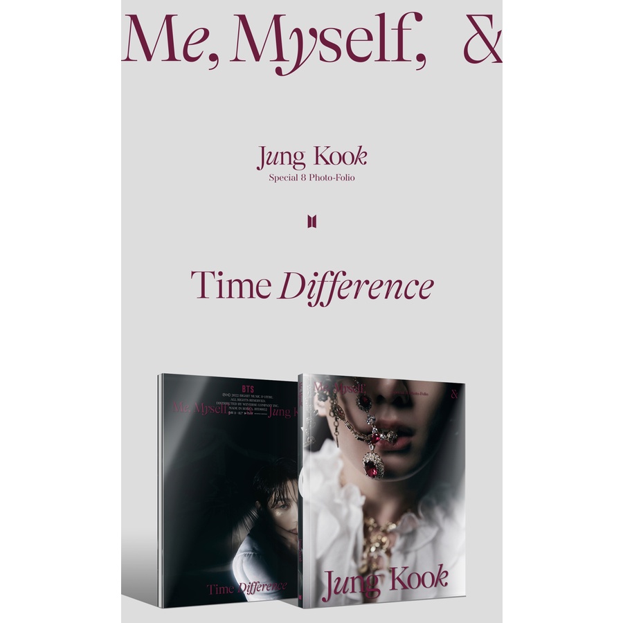 BTS] Special 8 Photo-Folio Me, Myself, and Jung Kook 'Time
