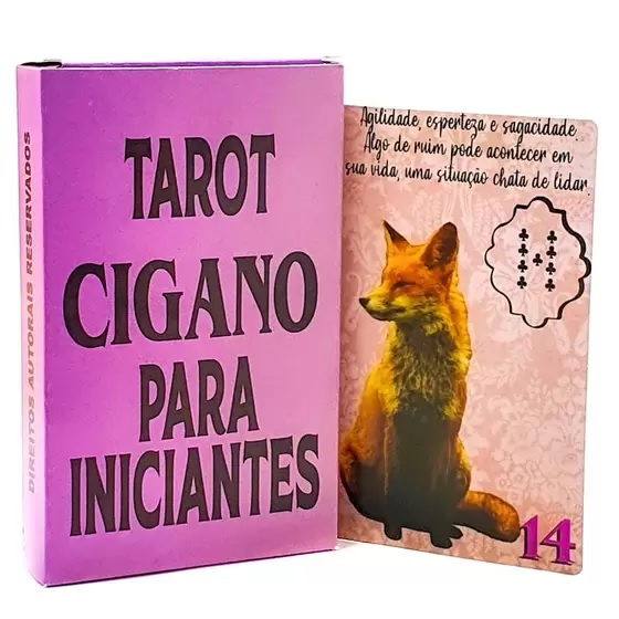 Baralho Tarot Cigano Para Iniciantes 36 Cartas C/ Significados | Shopee ...