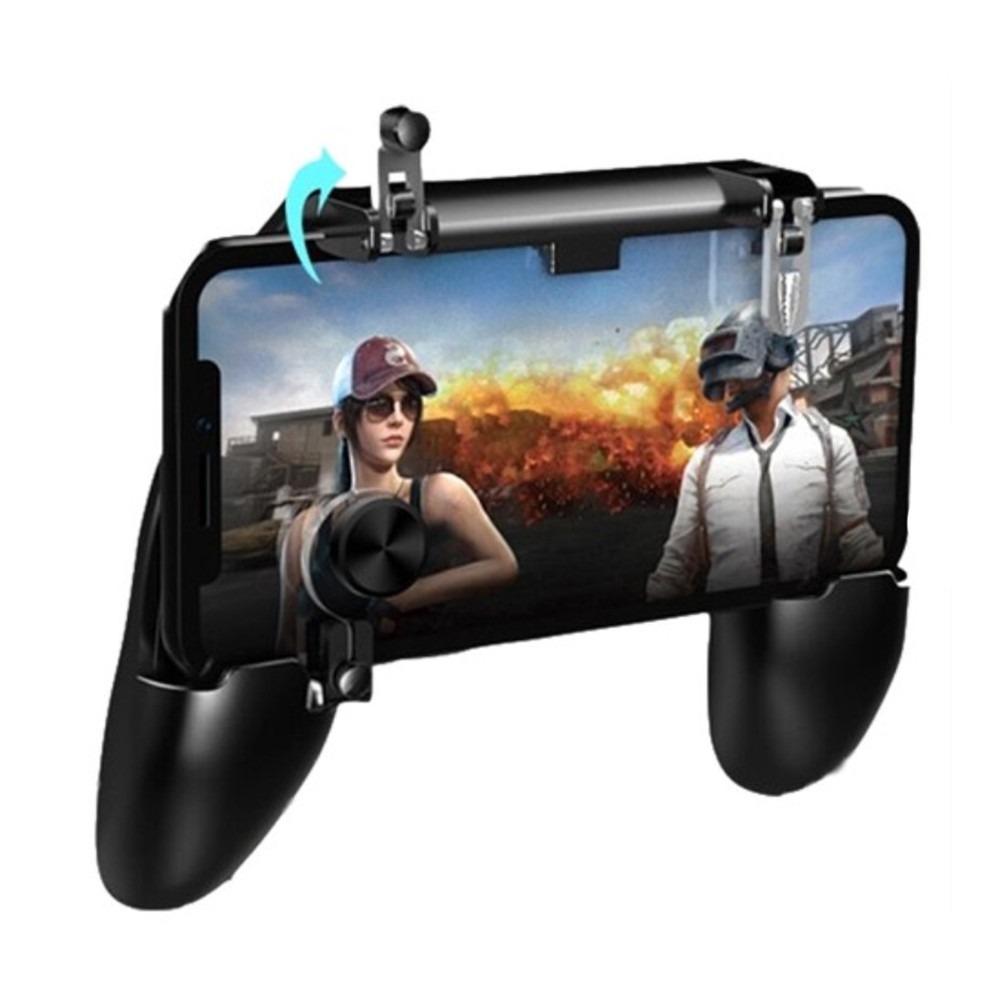 Gatilho De Jogos Com Suporte Para Celular - Gamepad 5x1 L1 R1