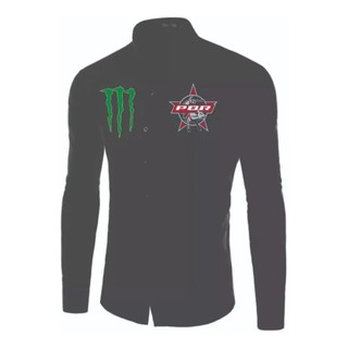 Camiseta - Camisa Country Pbr Monste Adulto 100% Bordado