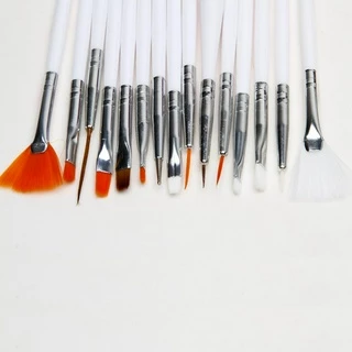 Pincel Para Decoração De Unha Kit C/15 - Profissional - 6 Criar