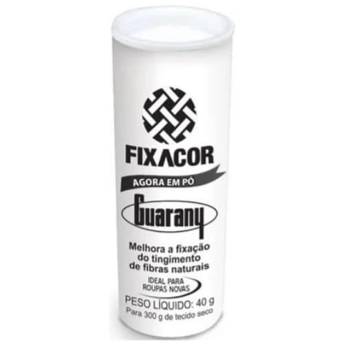 Fixador De Tinta Para Tecido Fixacor Guarany Tintol 40g | Shopee Brasil