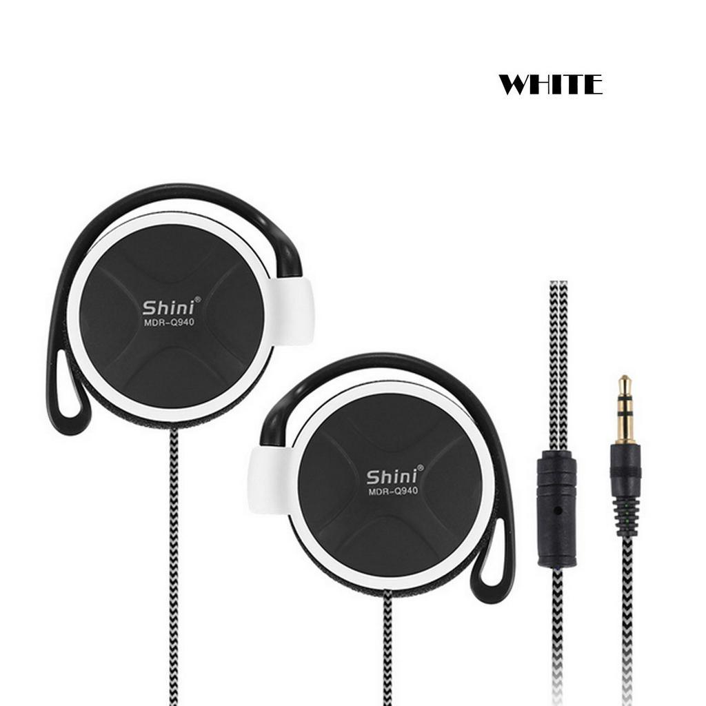 Shini Q940 Headphones 3.5mm Sports Earphone EarHook Headset For Music Mp3 Player Computer Mobile Telephone Earphone