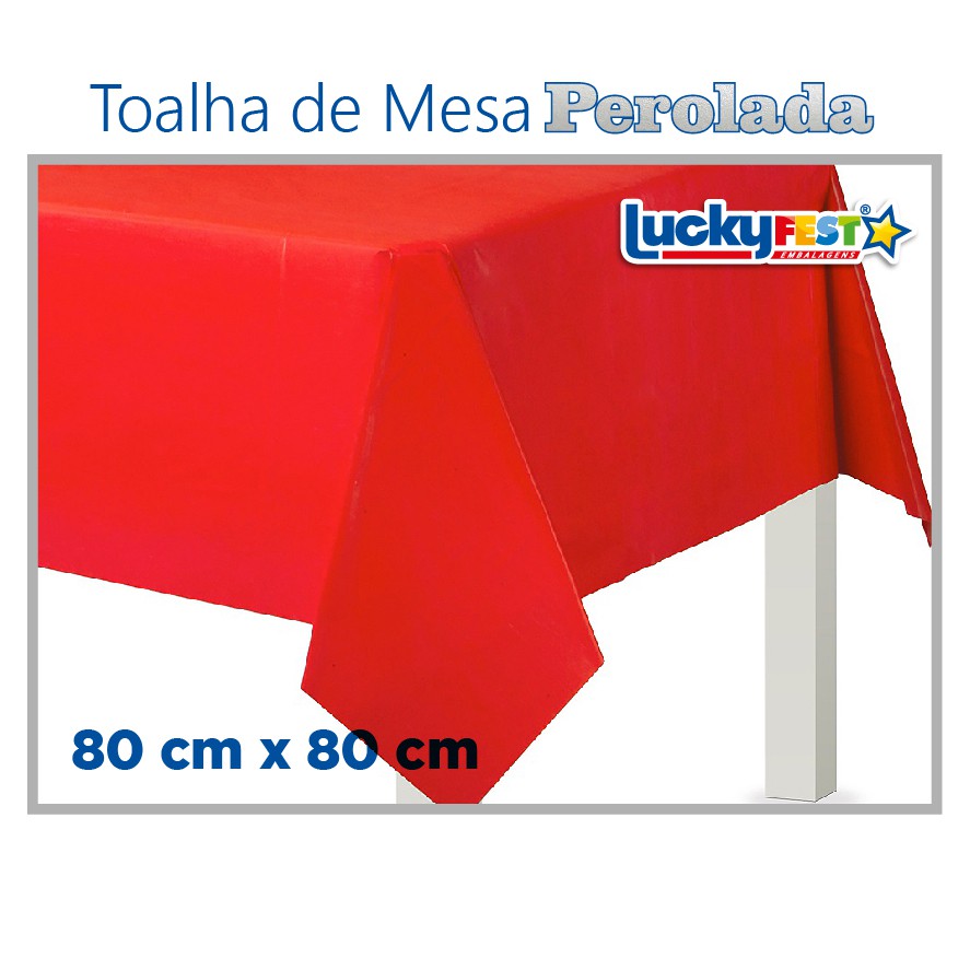 20 Toalhas de mesa Xadrez Plástica Cobre Mancha 80x80CM Várias Cores Xadrez  Quadriculado - Mesa Quadrada de Convidados Decoração de mesa Descartável  para Festa infantil Aniversário Tema