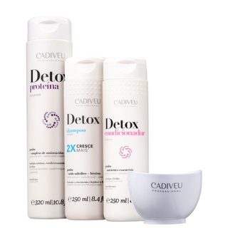 Kit Cadiveu Professional Detox Home Care (3 Produtos + pote)
