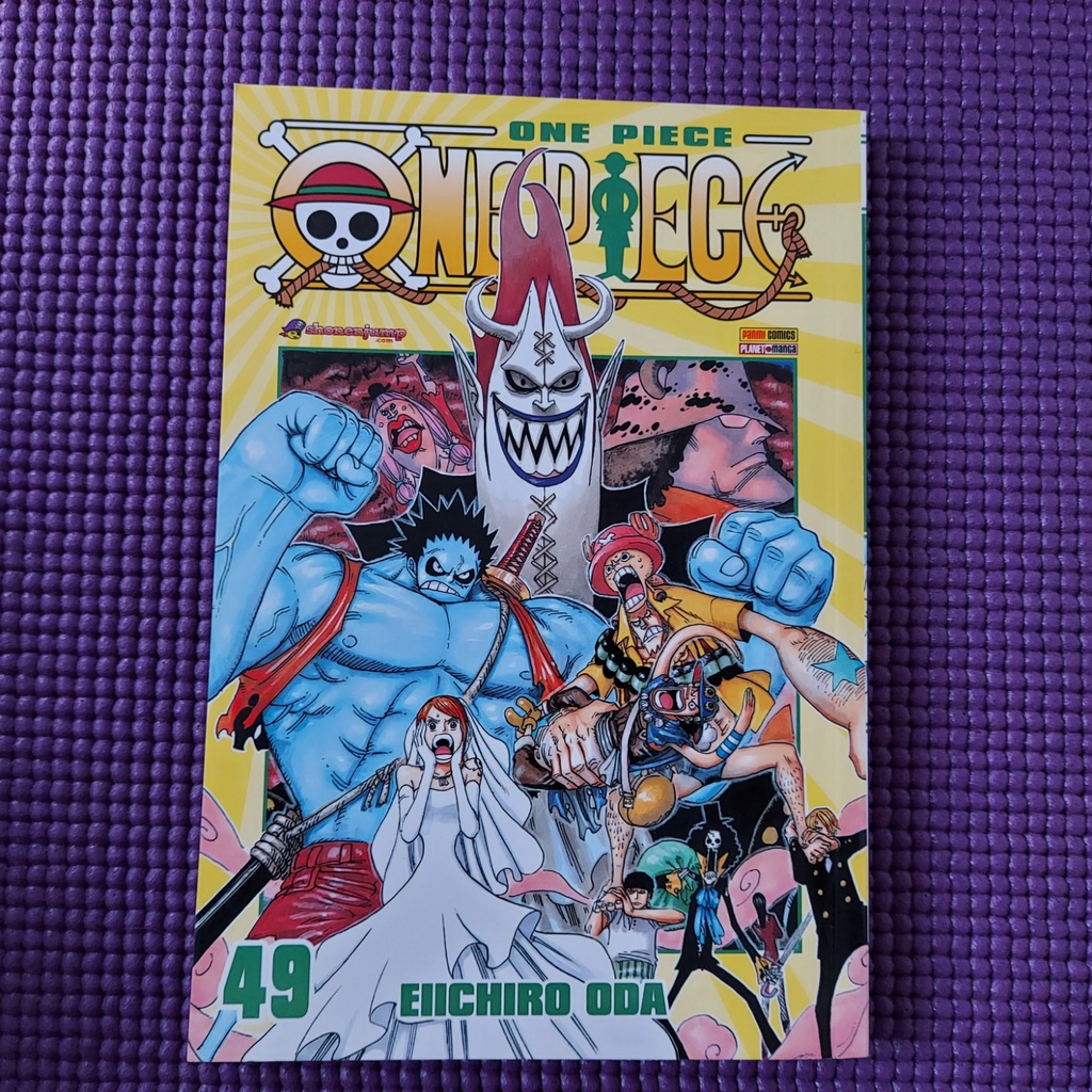 One Piece N°: 40, 41, 42, 43, 44, 45, 46, 47, 48, 49 Panini Mangá