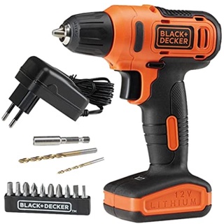 Parafusadeira e Furadeira 12V Bivolt 13 Peças - BlackDecker