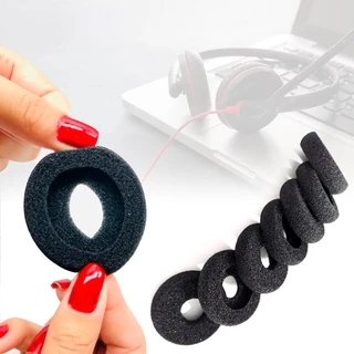 Espuma p/ Headset Intelbras, Zox e Similar 5.3cm - KIT c/ 10