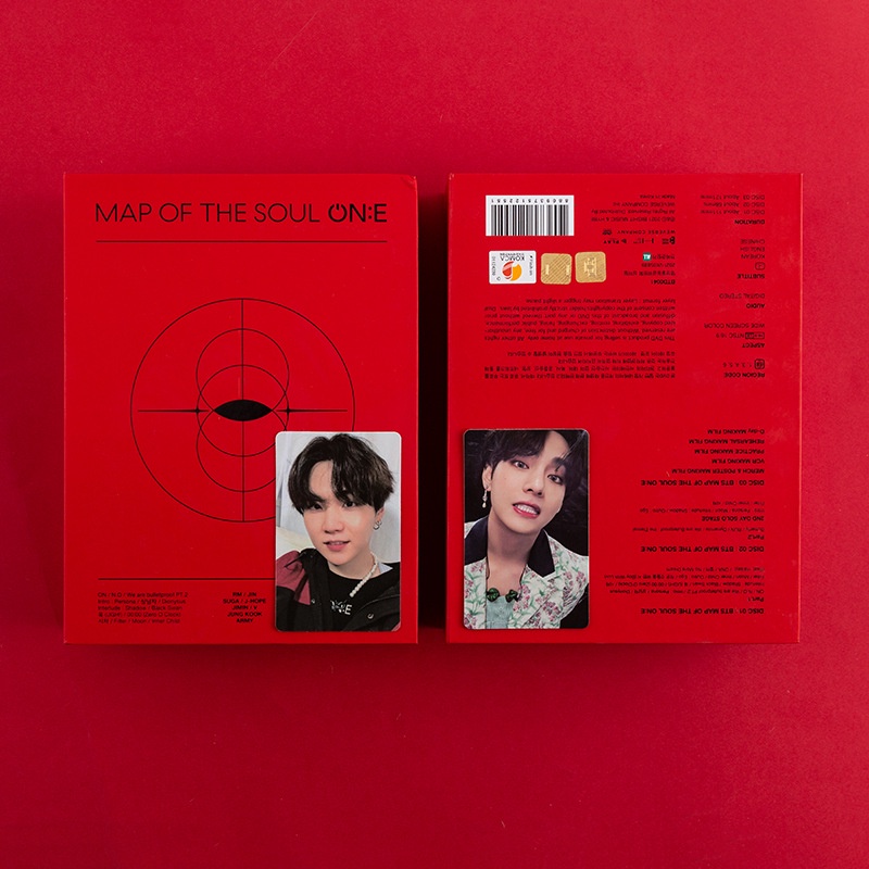 Cartão De Coleção Com DVD E Concercro Em Linha Kpop BTS MOTS On