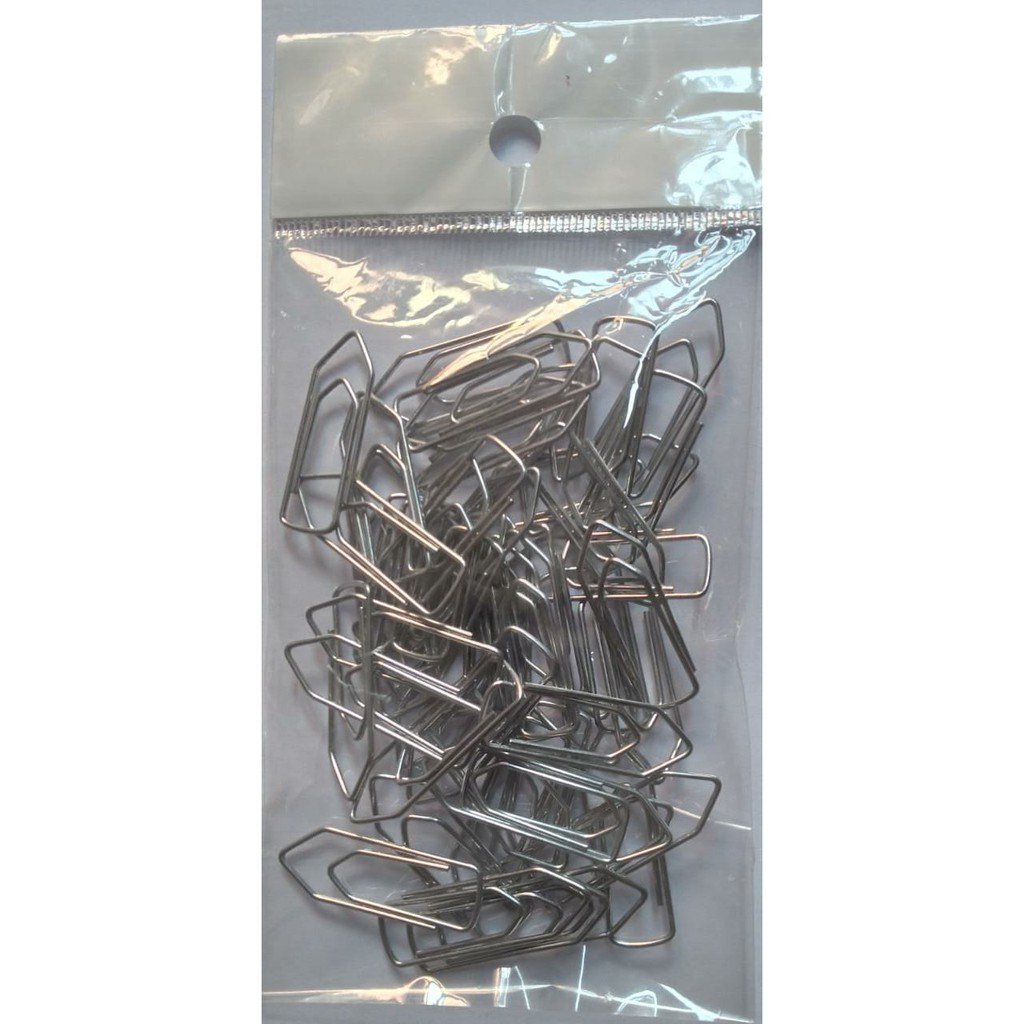 50 pcs de Clipes para Papel tamanho2/0 (00) clip papelaria