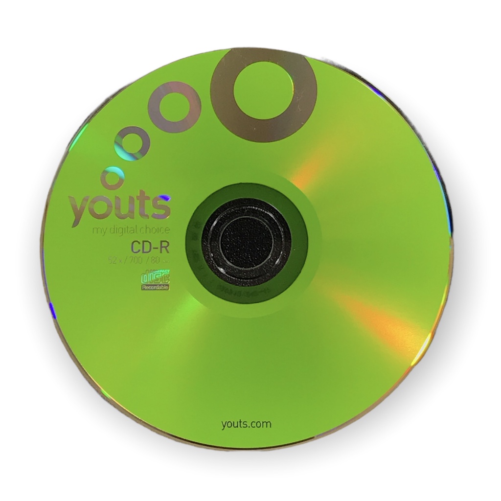 Cd-r Envelope Youts Colorful 52x/700mb/80min - Cores (unidade