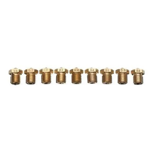 Bico Nozzle 0.2/0.3/0.4/.0.5/0.6/0.8/1.0 Bico Impressora