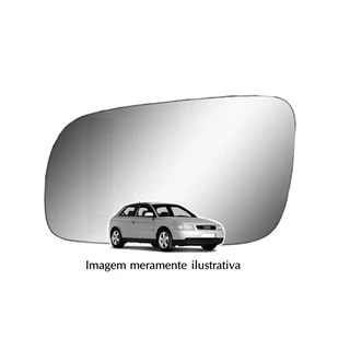 Lente Espelho Retrovisor Golf 1999/... (novo Nacional) LADO ESQUERDO