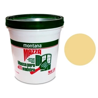 Massa Madeira Calafetar Correção Montana 1,6kg Marfim