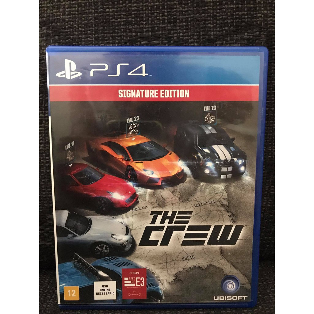 Jogo The Crew - PS4 - Toygames