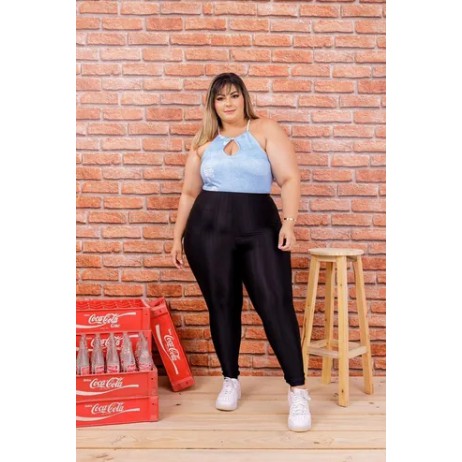 Legging 3D Fitness Plus Size Ciclame