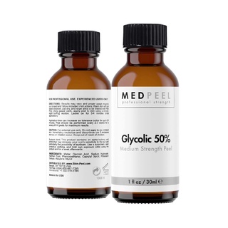 Ácido Glicólico Peeling 50% tratamento para linhas finas, rugas, hiperpigmentação 30ml Medpeel
