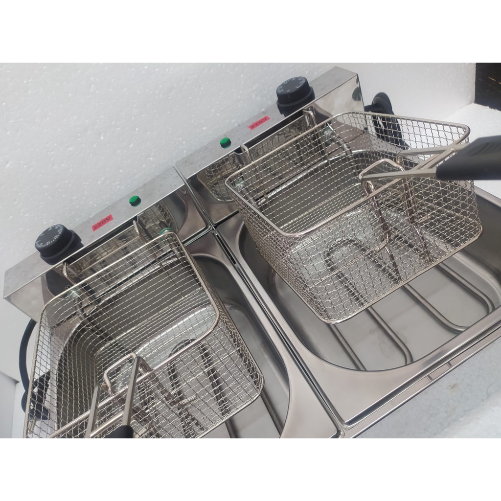 Fritadeira industrial 5 litros de batata pastel | Shopee Brasil