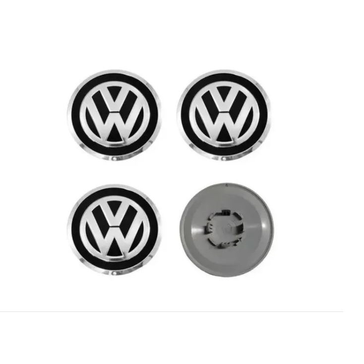 Kit Calota Calotinha Miolo Centro De Roda Vw Up Preto Shopee Brasil