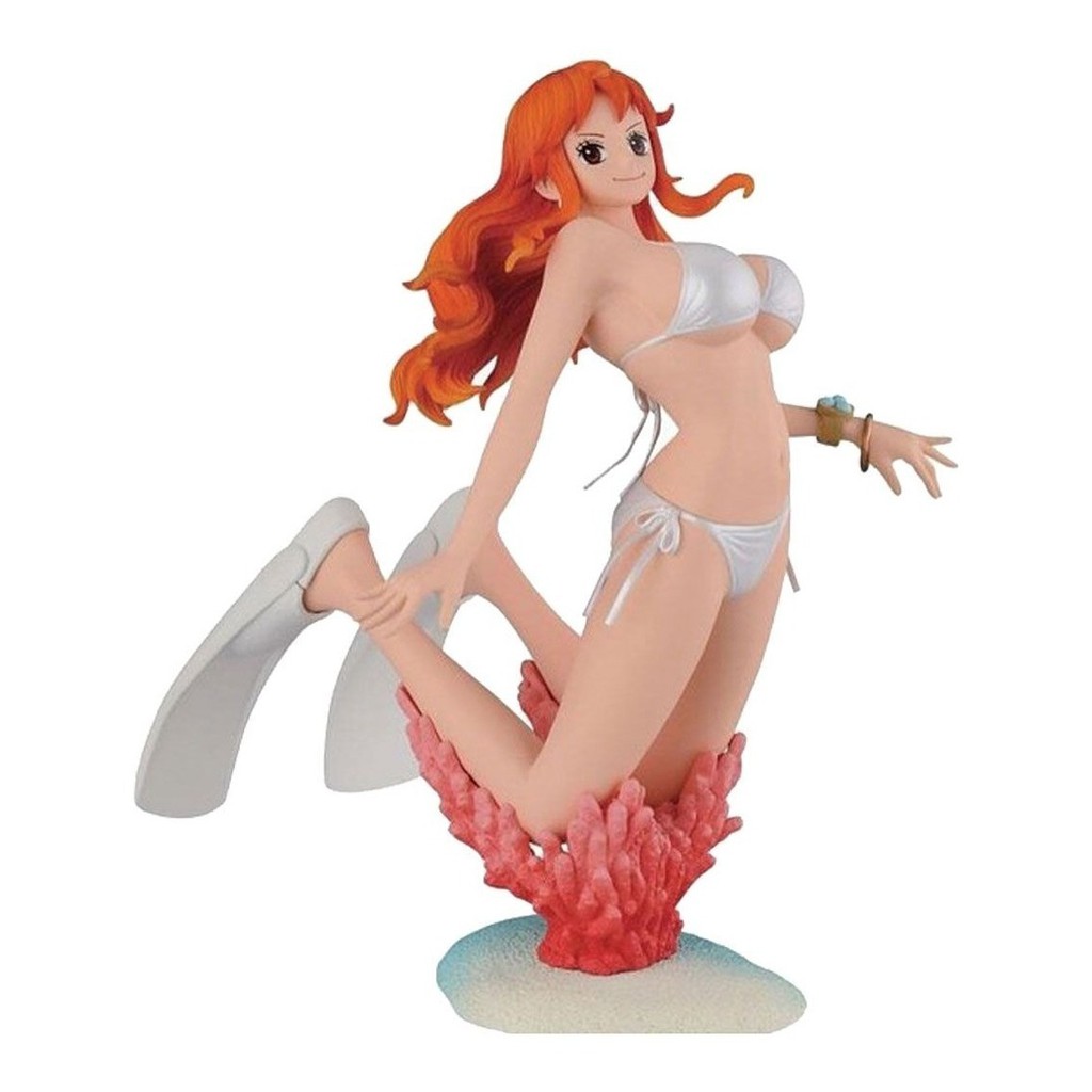 Action Figure One Piece Creator X Creator Nami (branca) | Shopee Brasil