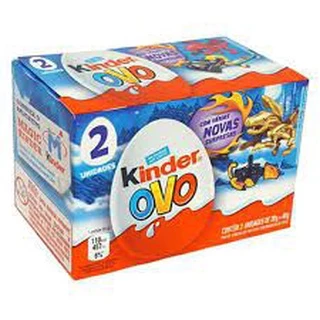 Kinder Ovo Com 2 Unidades De 40 Gramas Menino Ou Menina Escolha O Seu Preferido !!!